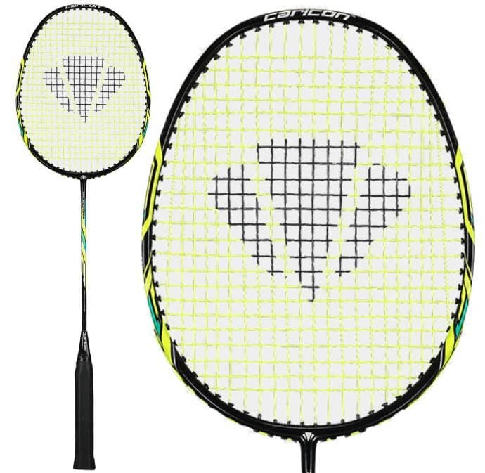 Sportime Yeller Badminton Racquet – Economy Steel Racquet With Nylon Strings For School & Recreational Play