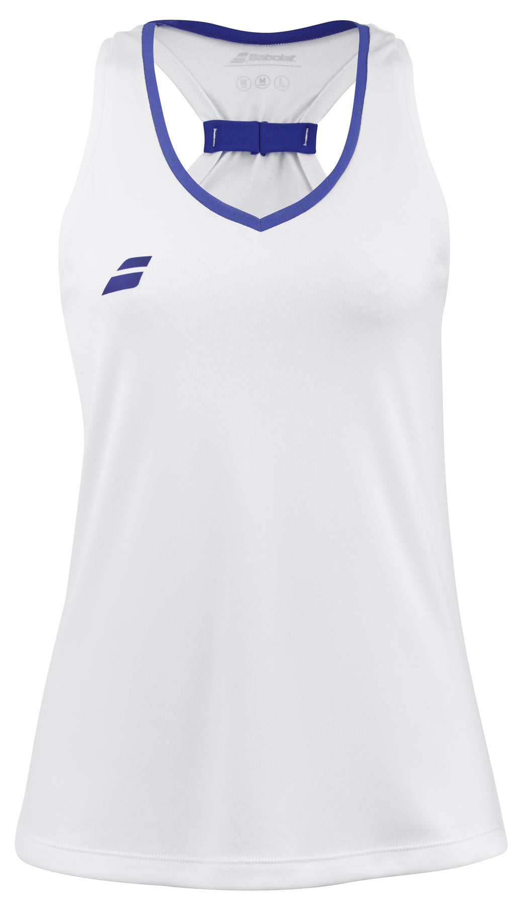 Babolat Play Womens Badminton Tank Top White