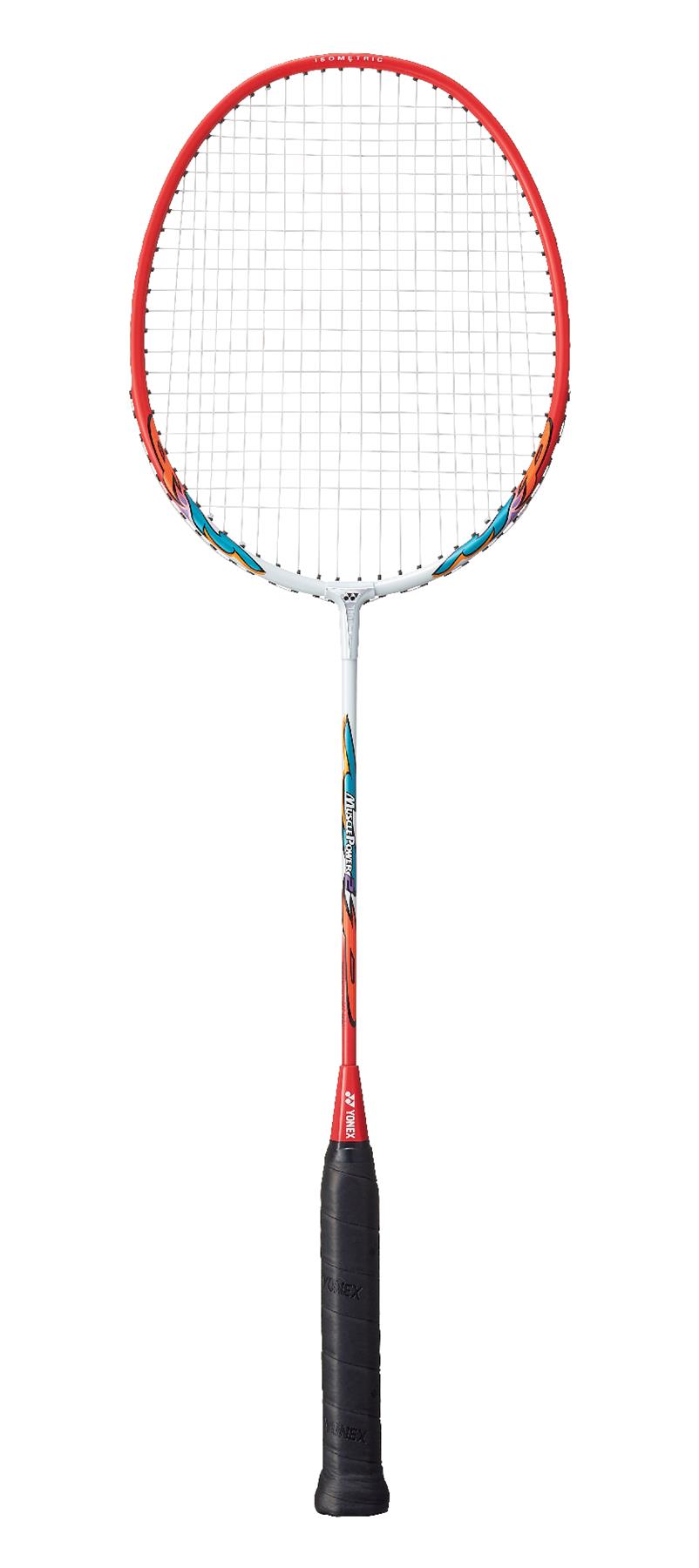 Yonex Muscle Power 2 Badminton Racket - White / Red - Single
