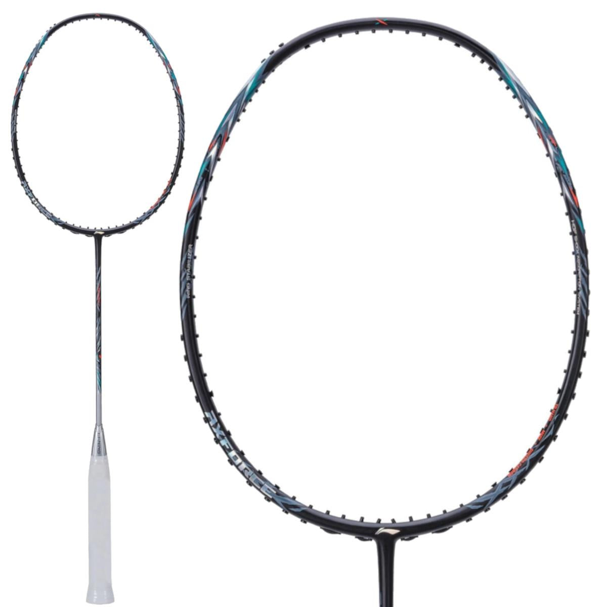 Li-Ning Axforce 70 4U Badminton Racket - Black / Silver — Badminton HQ