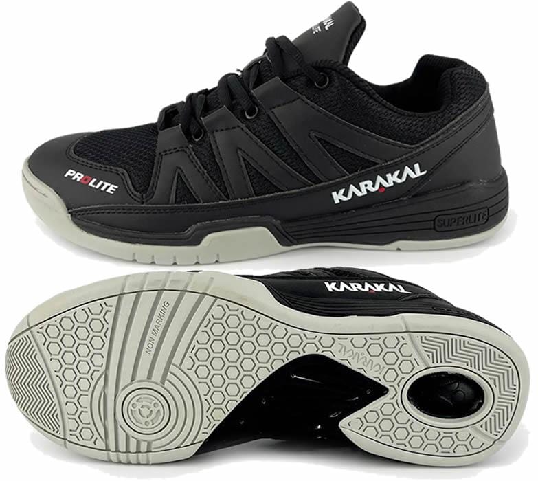Karakal KF Pro Lite Badminton Shoes New Black - Main Image