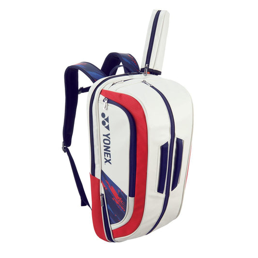 Yonex 02312EX Expert Badminton Backpack - White / Red