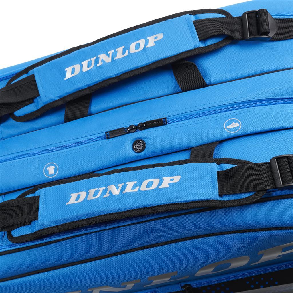 Dunlop FX Club 6 Racket Badminton Bag - Black / Blue