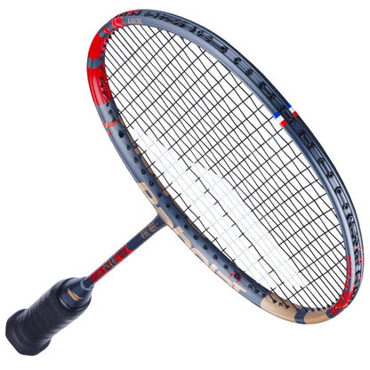 Babolat X-Feel Origin Badminton Racket - Blue / Red - Grommets