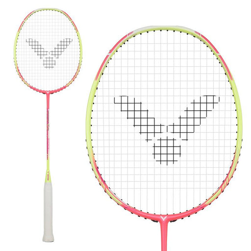 Victor Thruster K66 Badminton Racket - Deep Pink