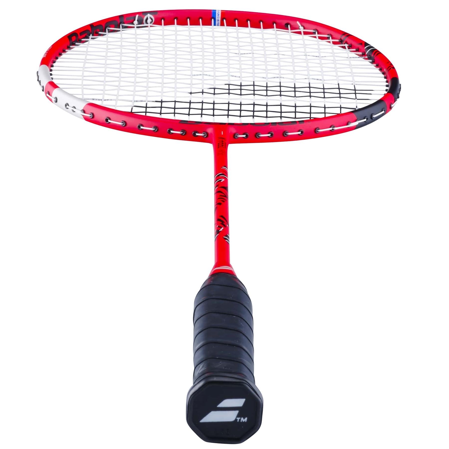 Babolat X-Feel Rise Badminton Racket - Red - Cap