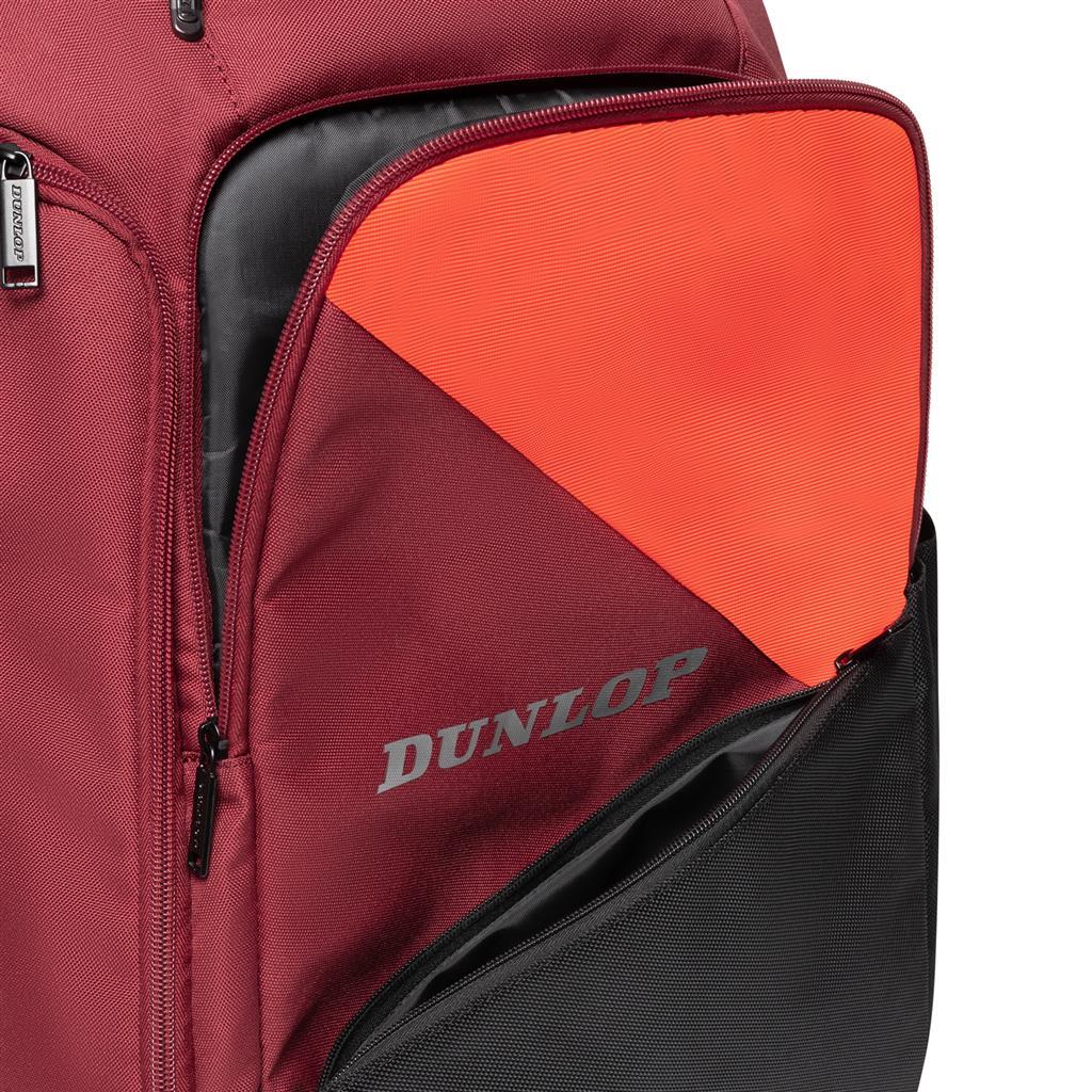 Dunlop CX Performance Badminton Backpack - Black / Red - Outer Pocket