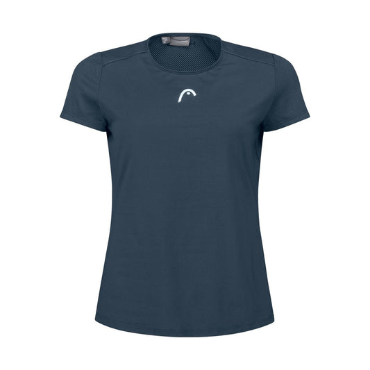 HEAD Womens Tie-Break Badminton T-Shirt - Navy Blue