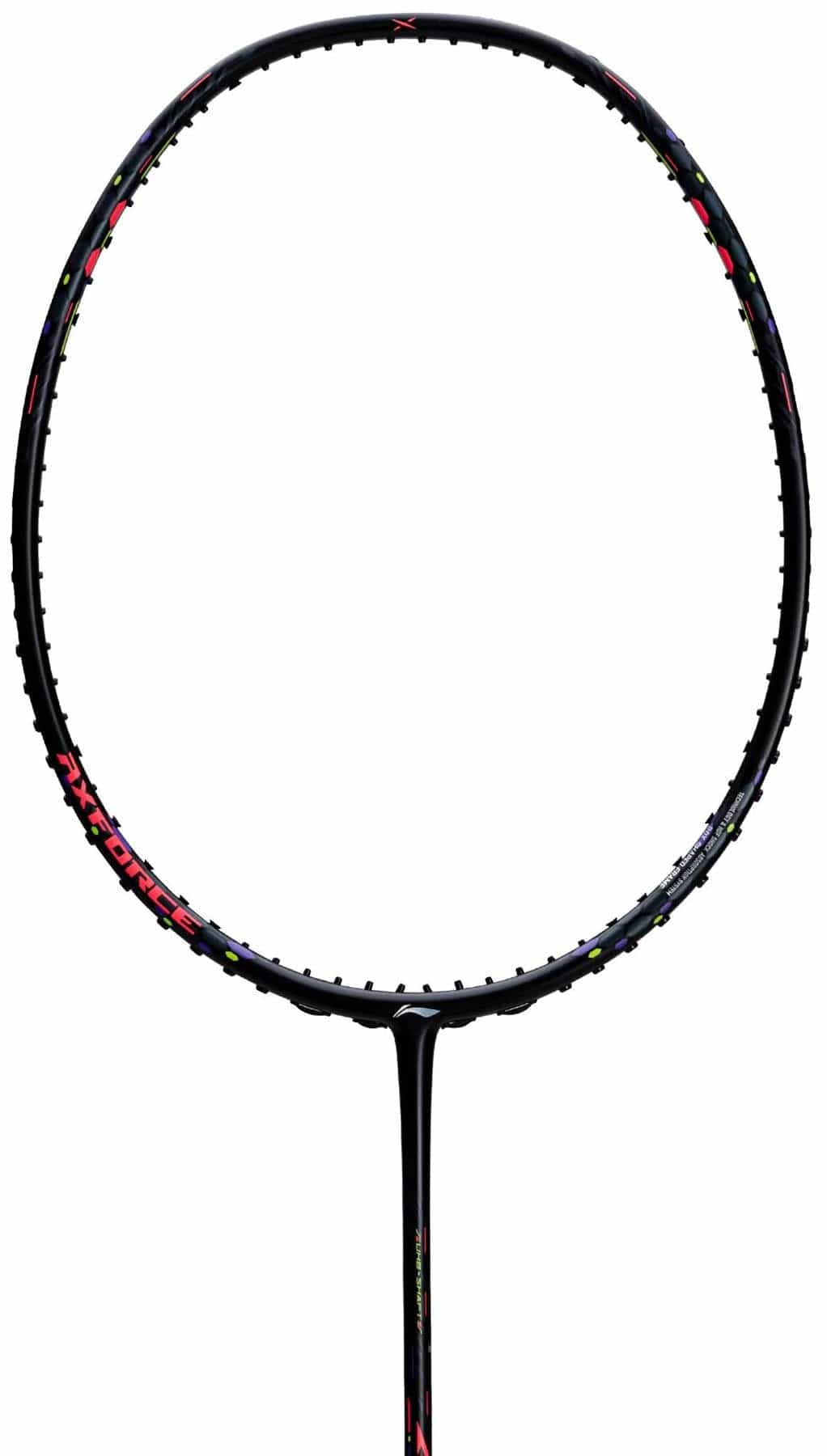 Li-Ning Axforce 40 4U Badminton Racket - Black / Red — Badminton HQ