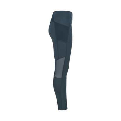 HEAD Womens Tech Badminton Tights - Navy Blue - Side