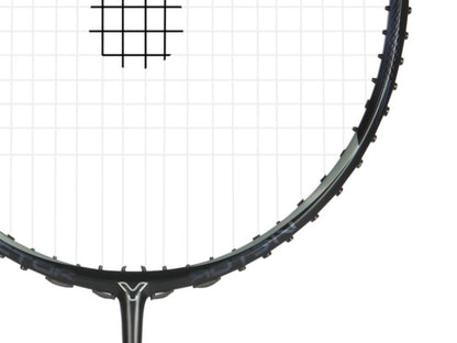 Victor Jetspeed T1 Pro C 4U Badminton Racket - Black / Grey - Detail