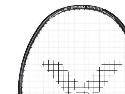 Victor Jetspeed T1 Pro C 4U Badminton Racket - Black / Grey