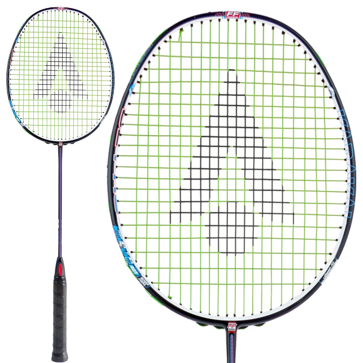 Ashaway Phantom Helix NWP Badminton Racket - Black Blue — Badminton HQ
