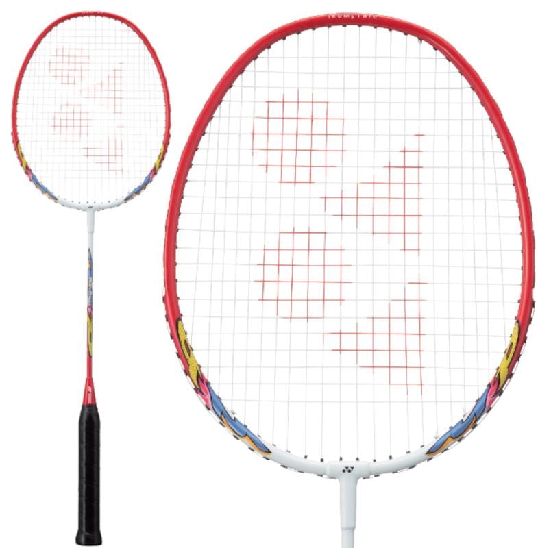 Yonex Muscle Power 1 Badminton Racket - White / Red — Badminton HQ
