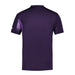 Le Coq Sportif Pro Mens Badminton T-Shirt - Deep Purple - Back