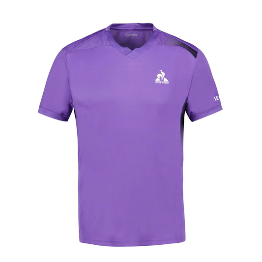 Le Coq Sportif Pro Mens Badminton T-Shirt - Chive Blossom