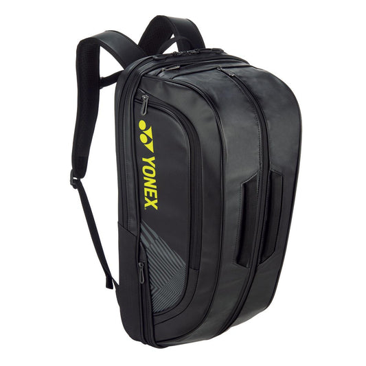 Yonex 02312EX Expert Badminton Backpack - Black / Yellow