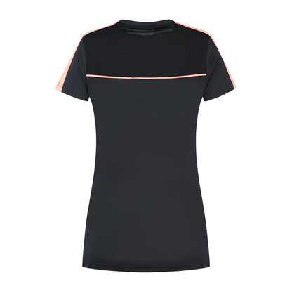 K-Swiss Tac Hypercourt Round Neck Badminton Top 2 - Black - Rear