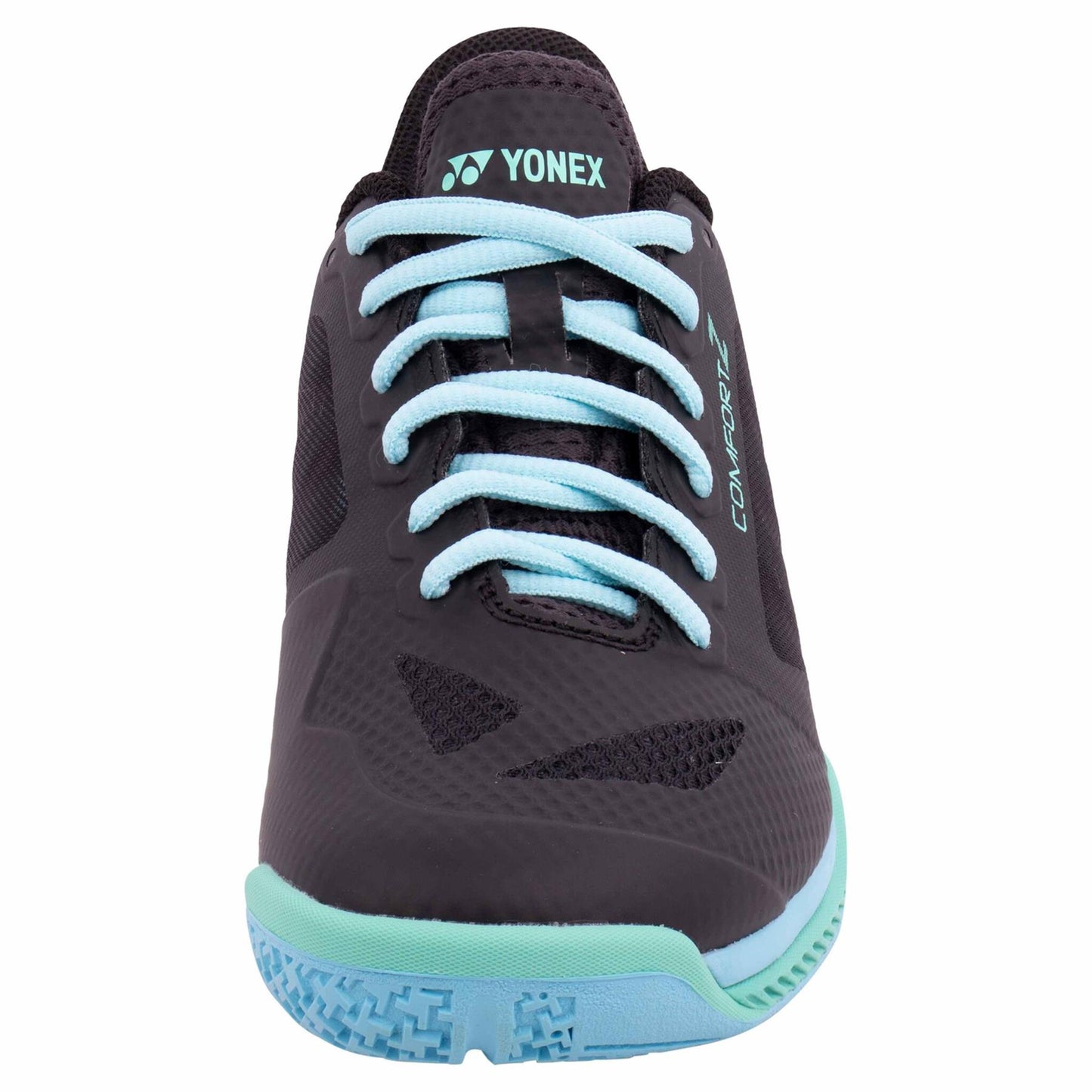 Yonex Power Cushion Comfort Z3 Womens Badminton Shoes - Black / Mint - Front