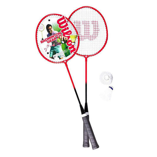 Wilson 2 Player Badminton Set - Red
