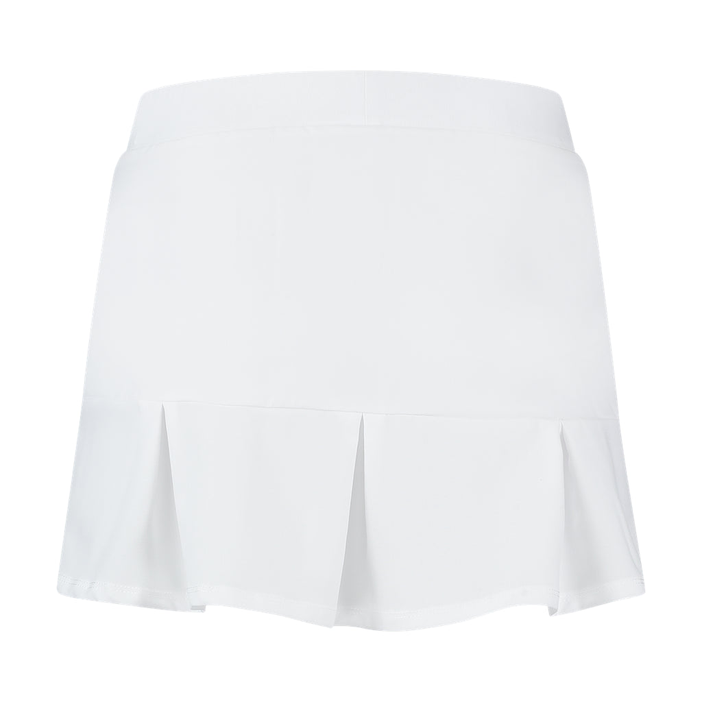 K-Swiss Tac Hypercourt Pleated Badminton Skirt 3 - White - Rear