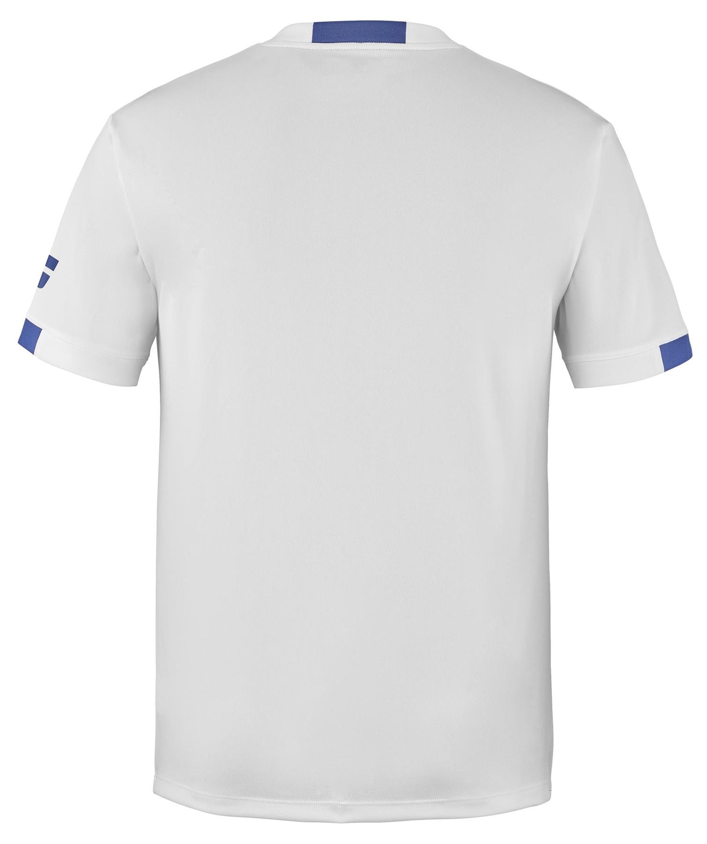 Babolat Play Mens Crew Neck Badminton T-Shirt - White - Back
