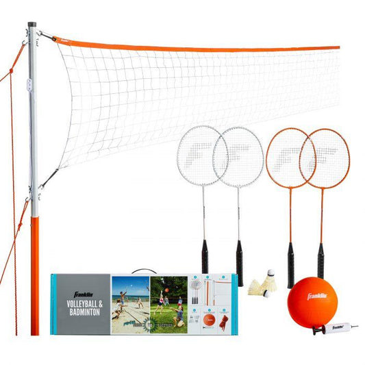 Franklin Starter 4 Player Badminton / Volley Set