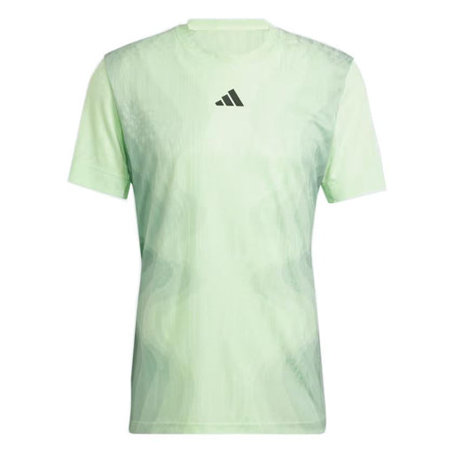 ADIDAS Melbourne Mens Pro Badminton T-Shirt - Green