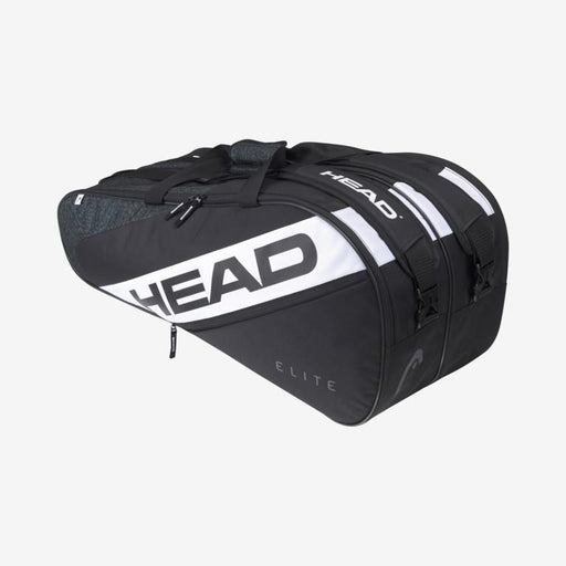 HEAD Elite 9R Racket Bag - Black White