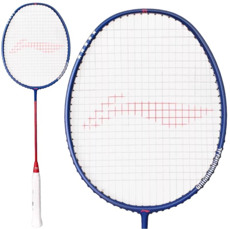 Li-Ning TR 140 Training Badminton Racket - Red / Blue — Badminton HQ