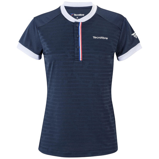 Tecnifibre Womens F3 Polo Shirt - Marine Blue