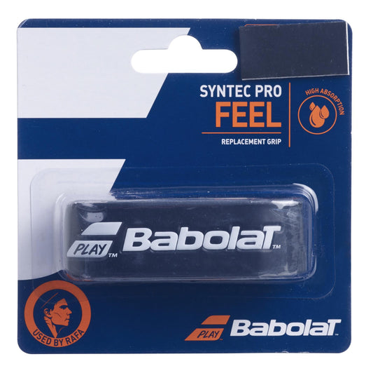 Babolat Syntec Pro X1 Replacement Badminton Grip - Black