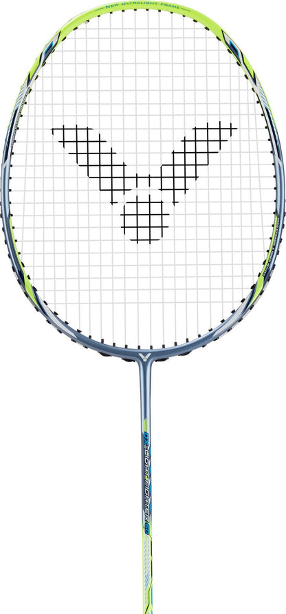 Victor DriveX Light Fighter 60 E Badminton Racket - Green - Head