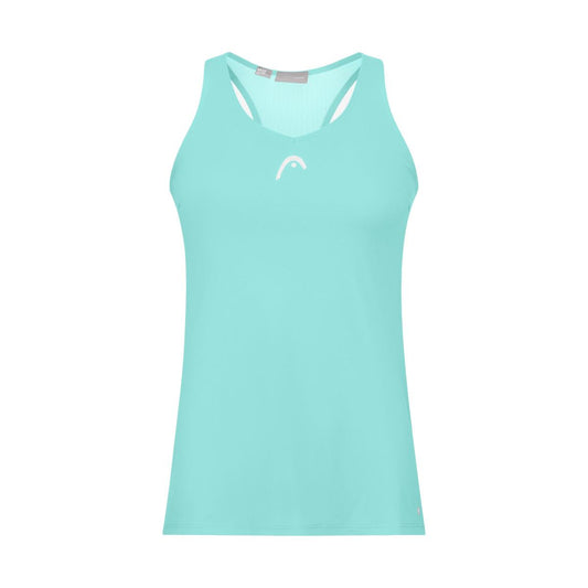 HEAD Womens Spirit Badminton Tank Top - Turquoise