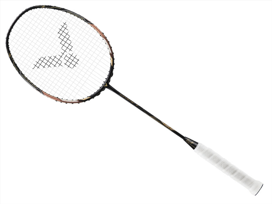 Victor Thruster FC Hendra Setiawan LTD Edition 3U Badminton Racket - Black / Gold