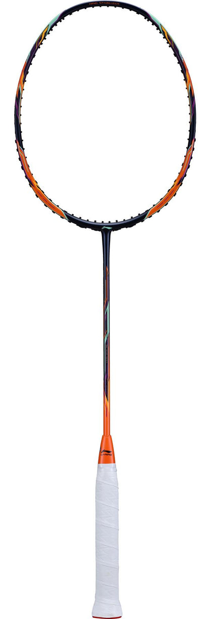 Li-Ning TecTonic 6 Combat Badminton Racket - Black / Orange - Face