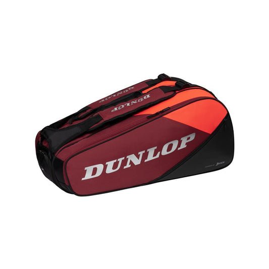 Dunlop CX Performance 8 Badminton Racket Bag - Black / Red