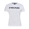 HEAD Womens Club Basic Badminton T-Shirt - White