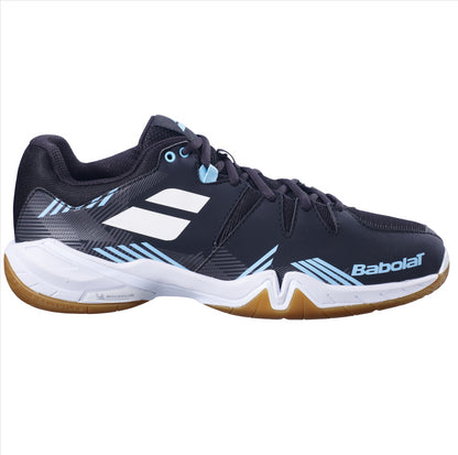 Babolat Shadow Spirit 2023 Mens Badminton Shoes - Black / Light Blue