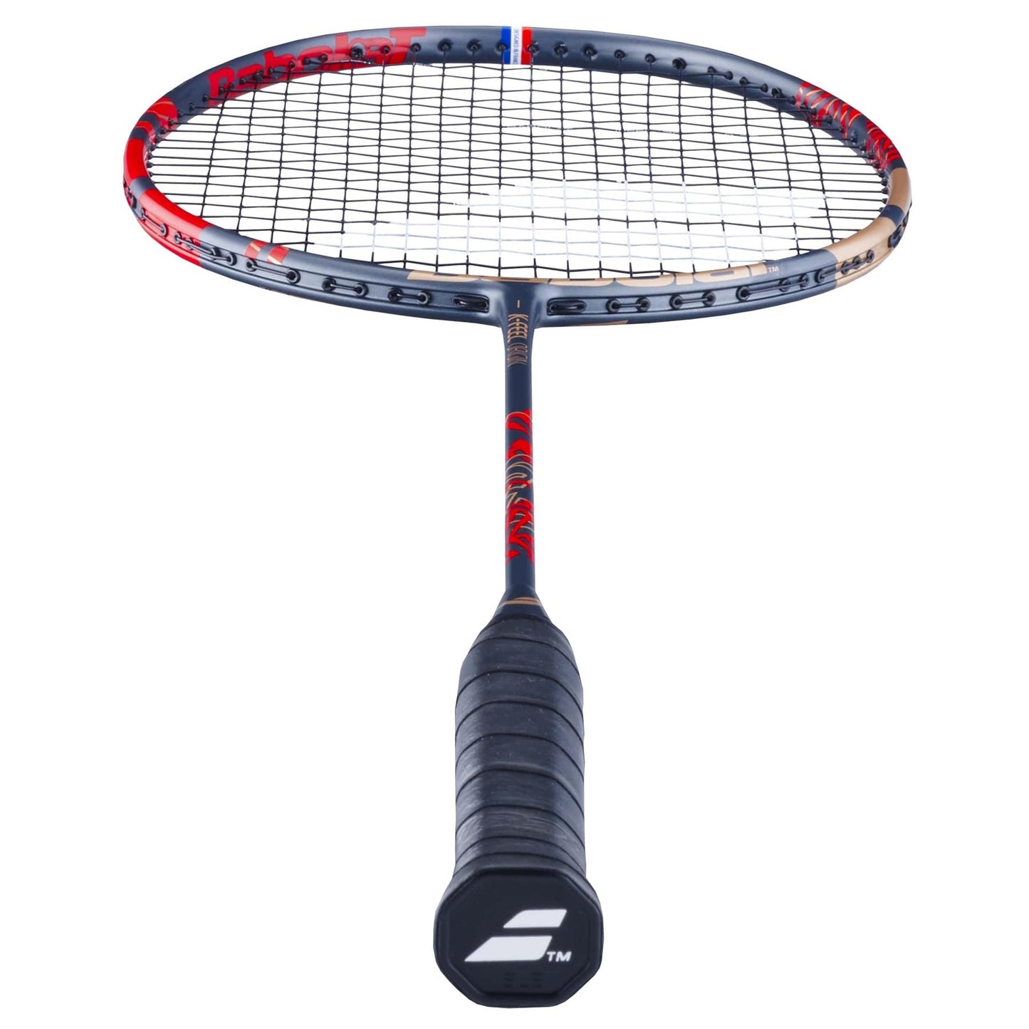 Babolat X-Feel Origin Badminton Racket - Blue / Red - Cap