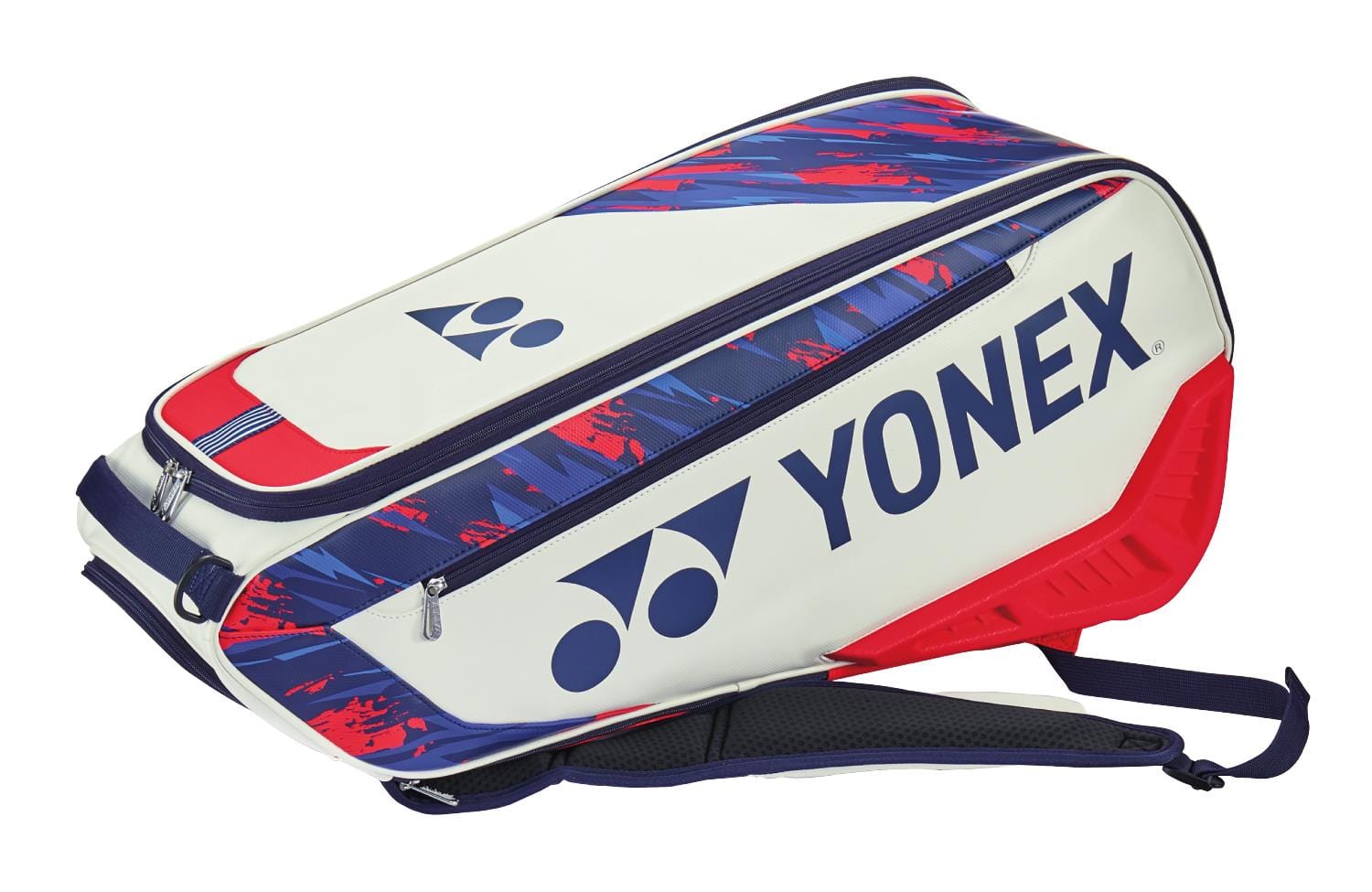 Yonex 02326EX Expert 6 Racket Badminton Bag White / Red — Badminton HQ