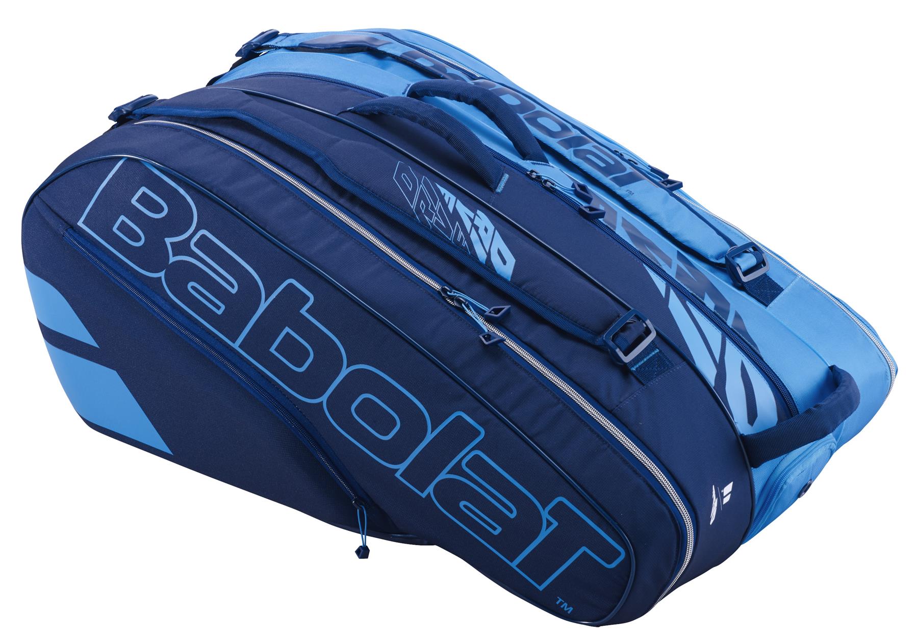 Babolat RH12 Pure Drive 12 Racket Bag Blue Badminton HQ