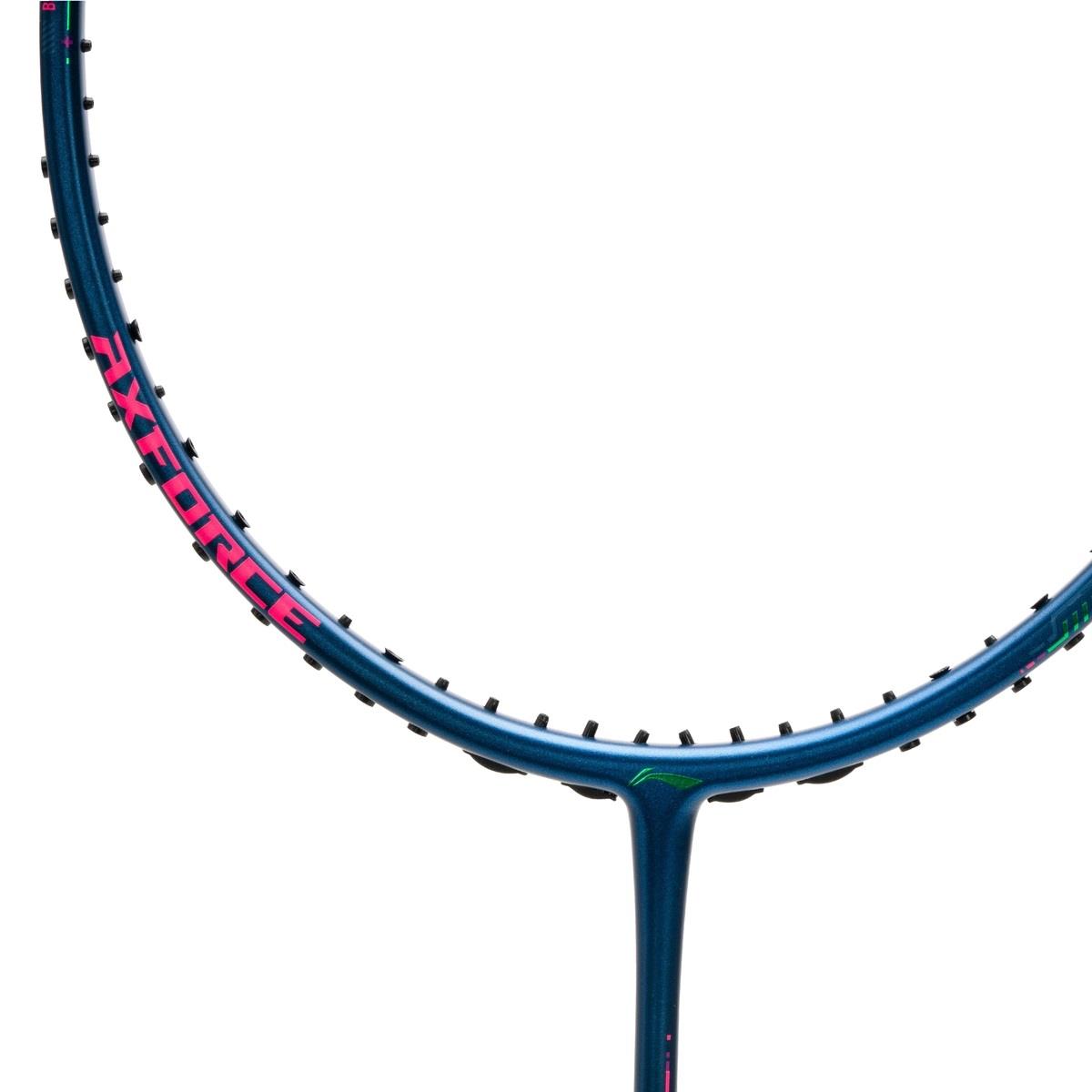 Li-Ning Axforce 50 4U Badminton Racket - Blue - Throat