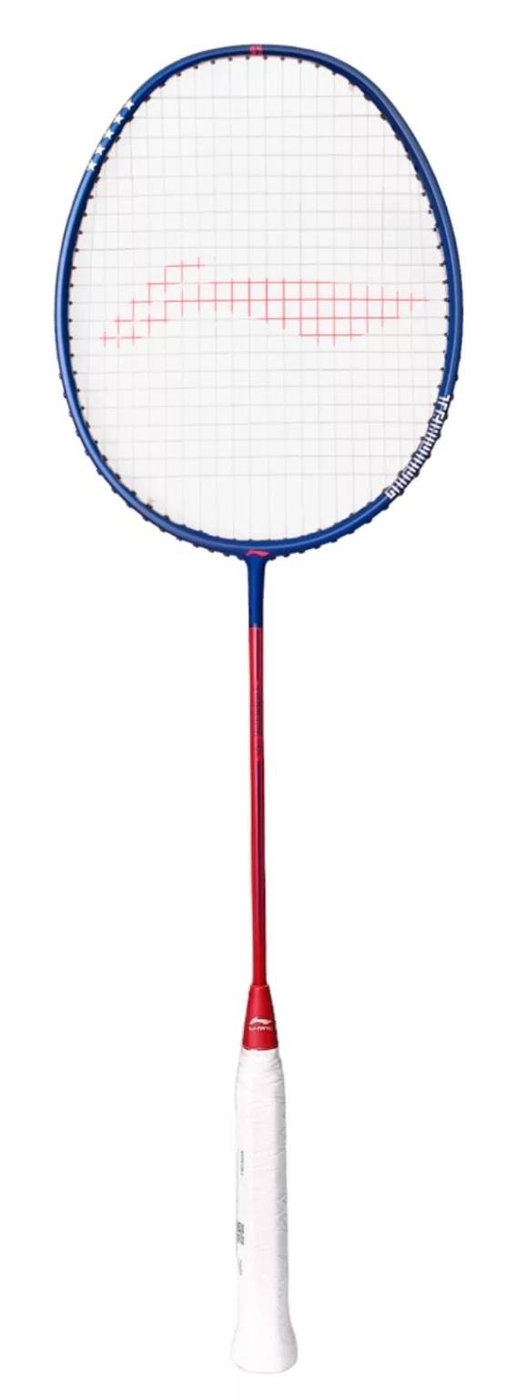 Li-Ning TR 140 Training Badminton Racket - Red / Blue - Single