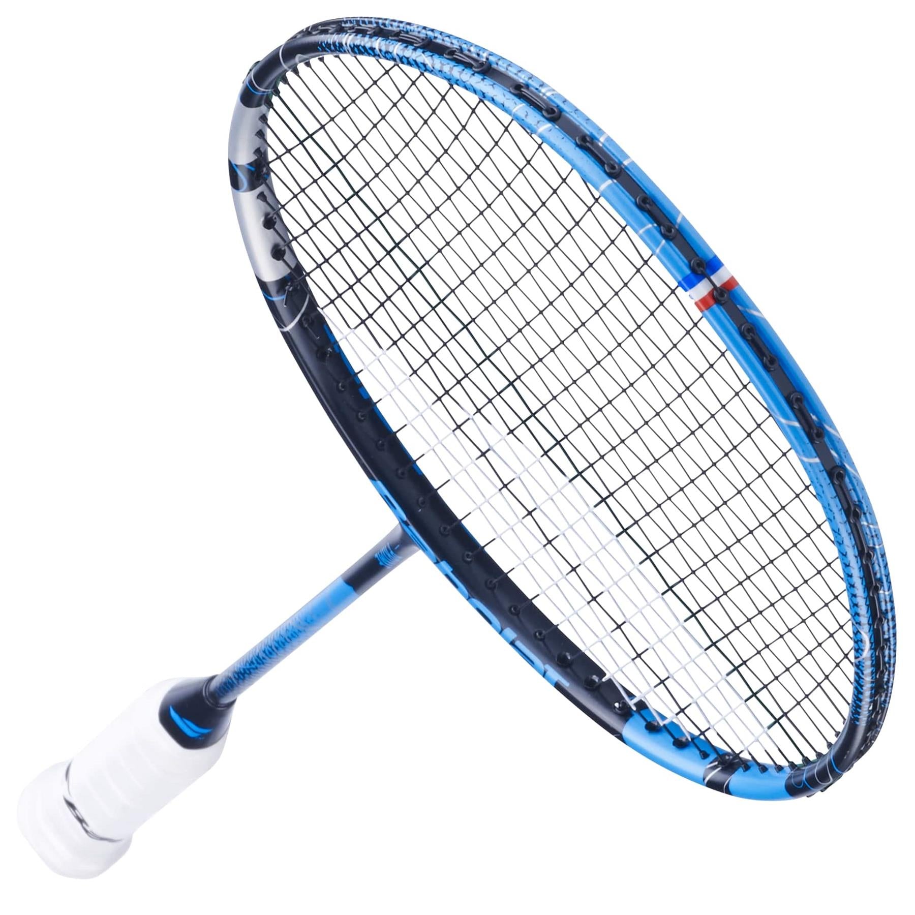 Babolat Prime Junior Badminton Racket - Blue / Black - Grommets