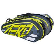 Babolat RHX12 Pure Aero Racket Bag - Grey / Yellow