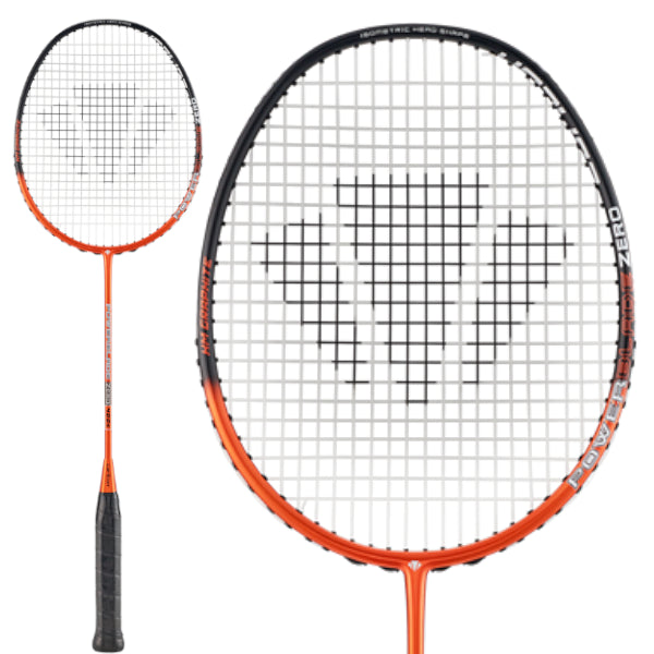 Carlton Powerblade Zero 400S Badminton Racket - Orange / Black