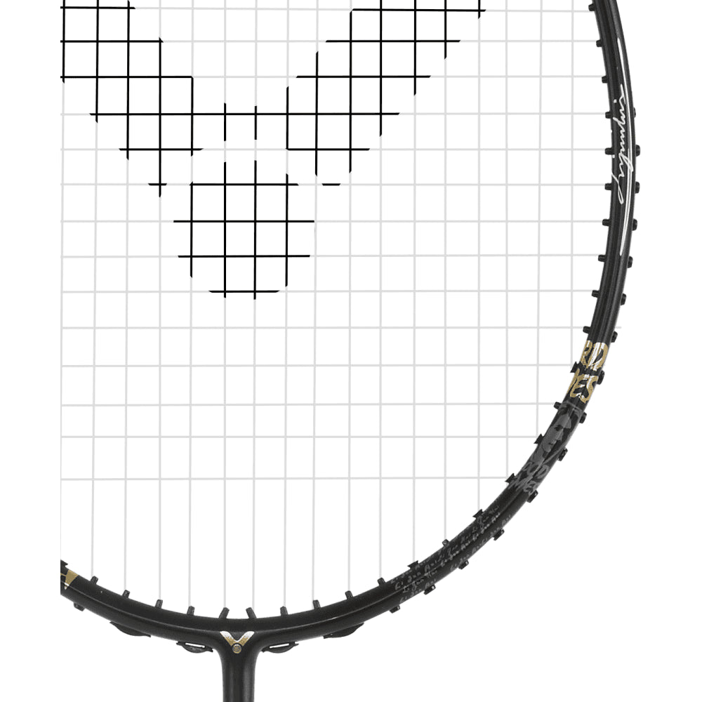 Victor Auraspeed LJH S Badminton Racket - Bright Silver