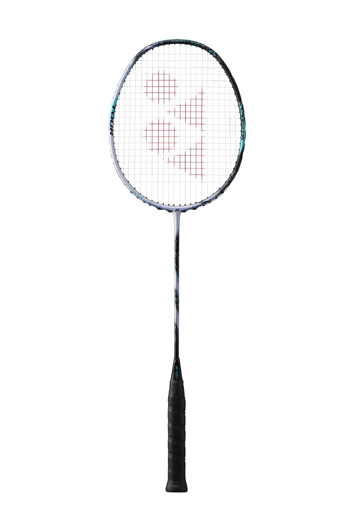 The Yonex Astrox 88S Tour 3U Gen 3 2024 Badminton Racket is ideal for aggressive players, showcasing a sleek black grip and a vibrant white and red stringed head. Crafted for doubles play, its stylish frame seamlessly combines silver and black hues with an eye-catching center design.