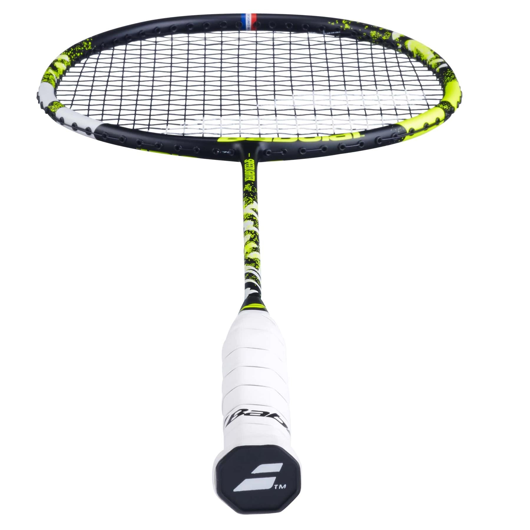 Babolat Speedlighter Junior Badminton Racket - Black / Green - Cap